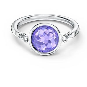 Swarovski tanzanite ring